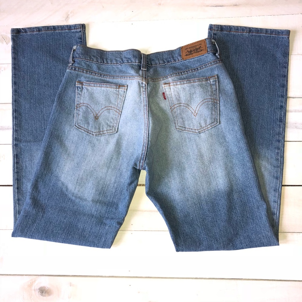 Women’s Levi’s 505 two tone blue